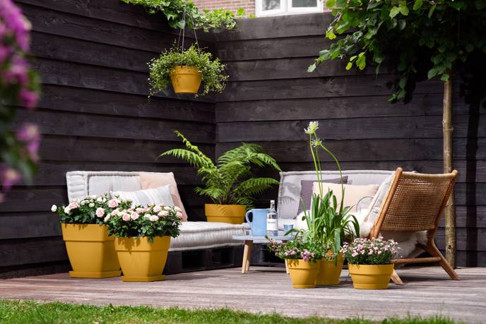 vibia campana hangschaal 26cm honinggeel